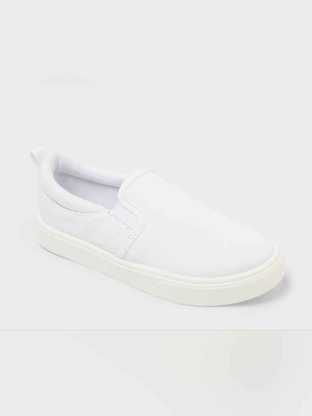 Cat & Jack YOUTH /Adults  Off White  Slip-On  Sneakers